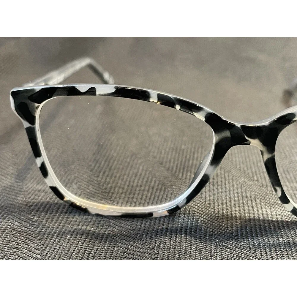 Foster Grant Reading Glasses 2.00 53-15-140 PD58.5mm Two Tone Black White 1507A